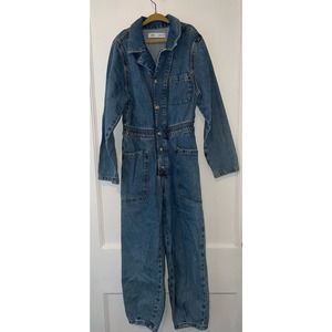 Zara girls Denim jumpsuit. size 10.